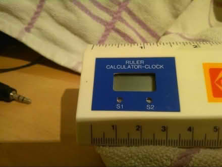 Photo of free combined ruler/basic calculator - fun for children (Wytham OX2) #3