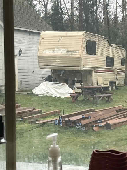 Photo of free Fifth wheel trailer (Upper Sandy shores) #1