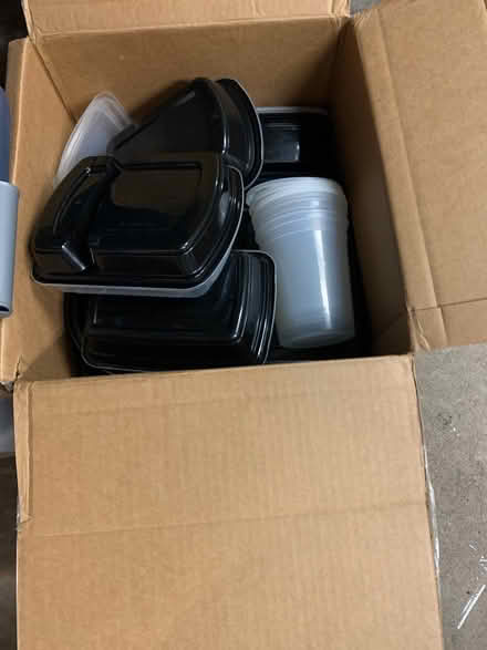 Photo of free 2 boxes clean deli containers (Ridgewood/Paramus) #2