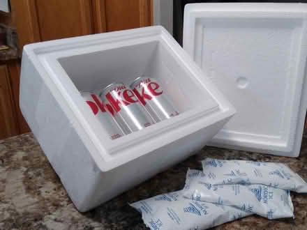 Photo of free Mini styrofoam coolers + ice pacs (Sunnyvale near Levi Stadium) #1