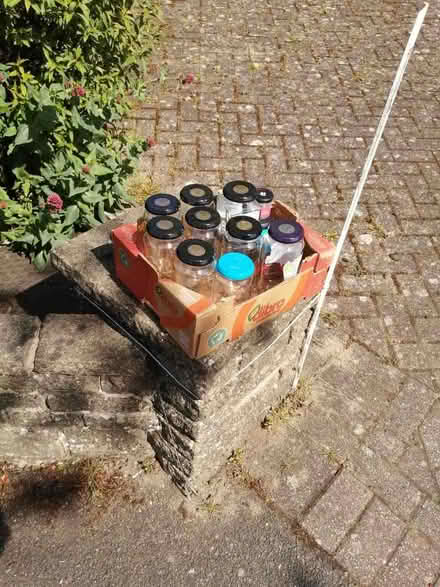 Photo of free Clean glass jars with lids (South Beddington SM6) #1