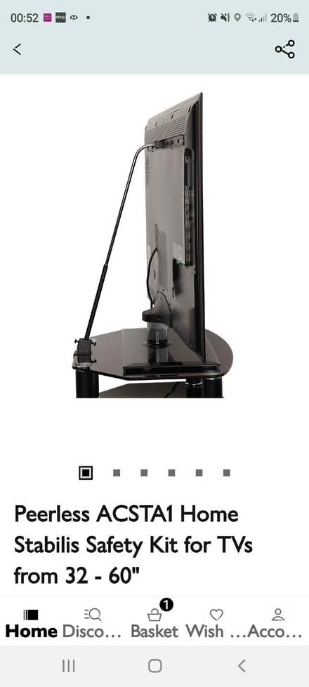 Photo of free Peerless FLAT SCREEN BRACKET (Garth LL57) #2