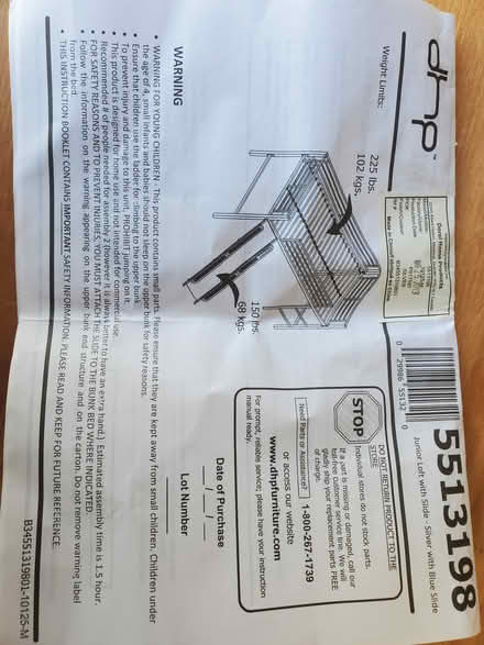 Photo of free Metal Loft Bed (Alameda Bay Farm) #2