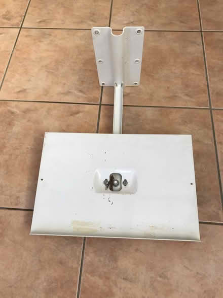 Photo of free White Microwave/Portable TV Shelf (Weymouth) #1