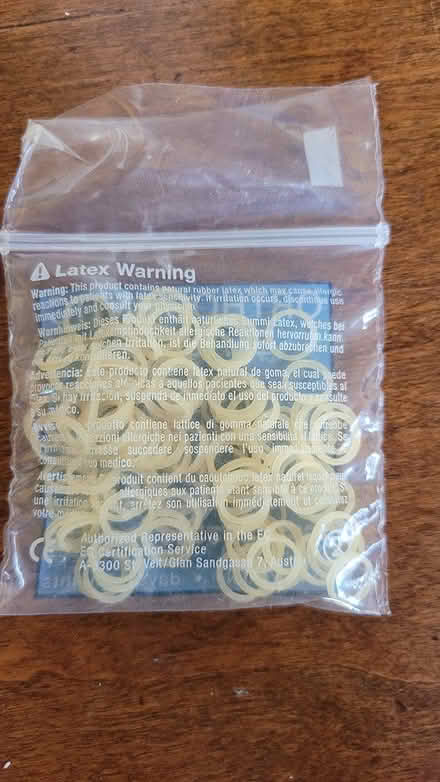 Photo of free Bag of orthodontic elastics (Washington Heights) #2