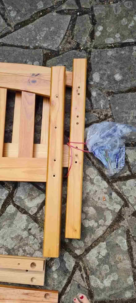Photo of free Pine single bed frame (St Marks) (Windsor and Maidenhead SL6) #1