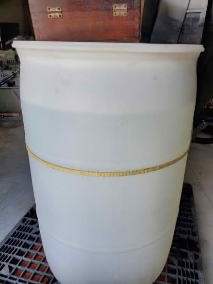 Photo of free 55 gallon drum of mineral oil (Palmetto)