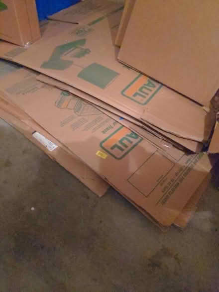Photo of free Pile of UHaul boxes (Wheaton)