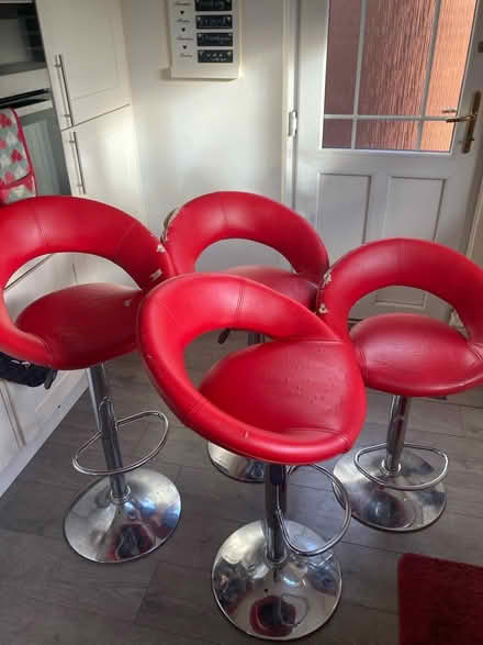 Photo of free 4 bar stools (South Gosforth NE3)