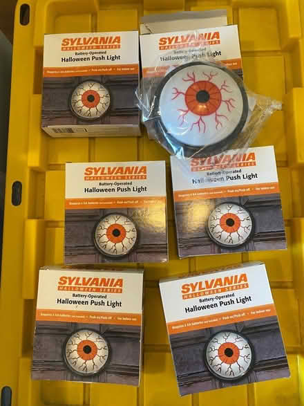 Photo of free Halloween Eyeball Push Lights (Tigard) #1