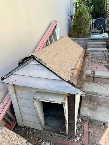 Photo of free Big wood doghouse (Uptown Whittier 90601) #2