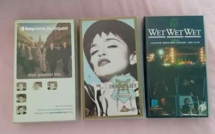 Photo of free VHS music videos (Cheshunt EN7) #1