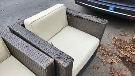 Photo of free Outdoor furniture (Chevy chase)