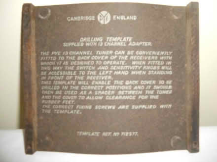 Photo of free Vintage PYE Band III adaptor for TV (Morpeth Town NE61) #1