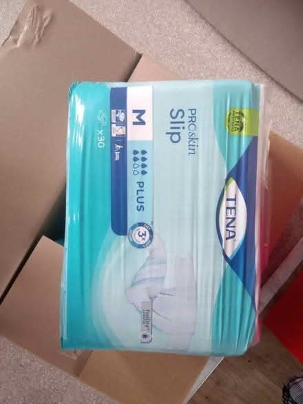 Photo of free 6x packs tena pads (Shirley, Solihull, B90) #1