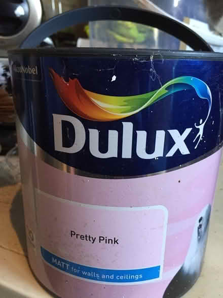 Photo of free DUlux Pretty Pink paint (Heybridge- CM9) #1