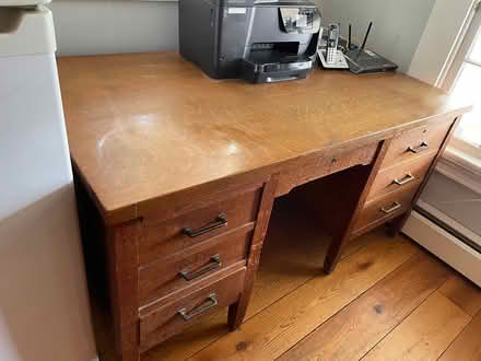 Photo of free Oak desk (Pine Plains NY) #3