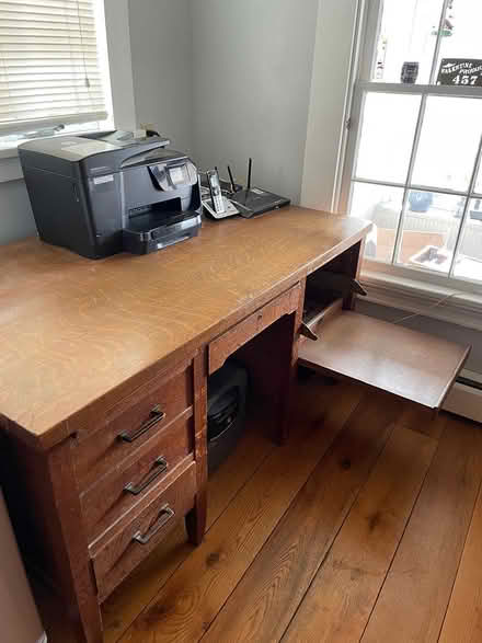 Photo of free Oak desk (Pine Plains NY) #1