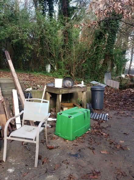 Photo of free Wooden podium getting wet (SW Atlanta) #4