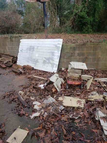 Photo of free Wooden podium getting wet (SW Atlanta) #2