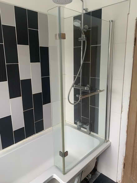Photo of free Glass shower door (Harriseahead) #1