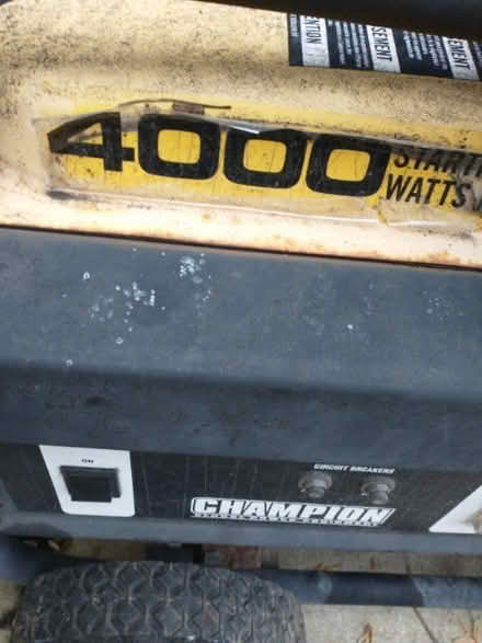 Photo of free Portable Generator (Donevan area of Oshawa)