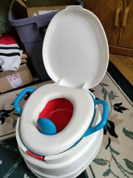 Photo of free Toddler Potty / Stepstool (Palatine) #2