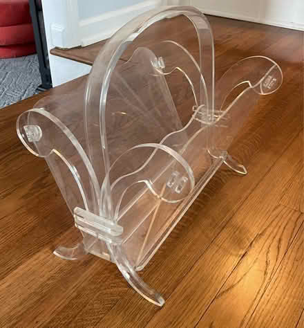 Photo of free Acrylic Magazine Holder (Woodbridge) #1