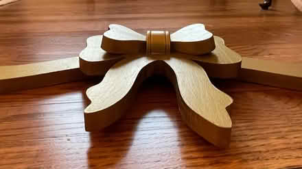 Photo of free Gold Wood Bow (Woodbridge) #2