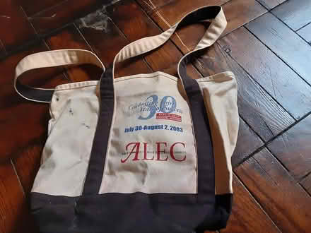 Photo of free Canvas tote bag (Columbia Heights) #1