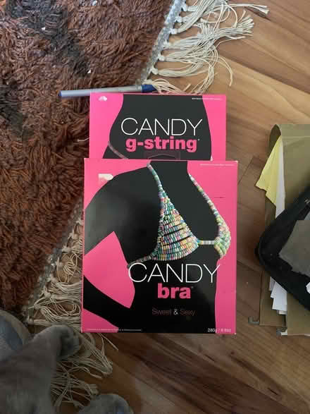 Photo of free candy gag gift (Grass Valley/Morgan Ranch)