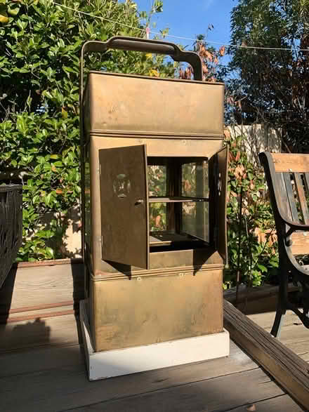 Photo of free 2 Vintage Asian Brass&Glass Cabs (South Palo Alto-Greenacres 1) #1