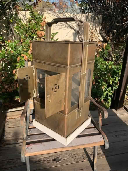 Photo of free 2 Vintage Asian Brass&Glass Cabs (South Palo Alto-Greenacres 1) #4