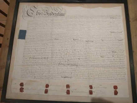 Photo of free Historic indenture document (Maidstone ME16) #1