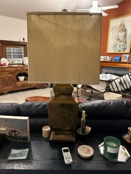 Photo of free Brass Lamp (Briton Road & Sunset) #1