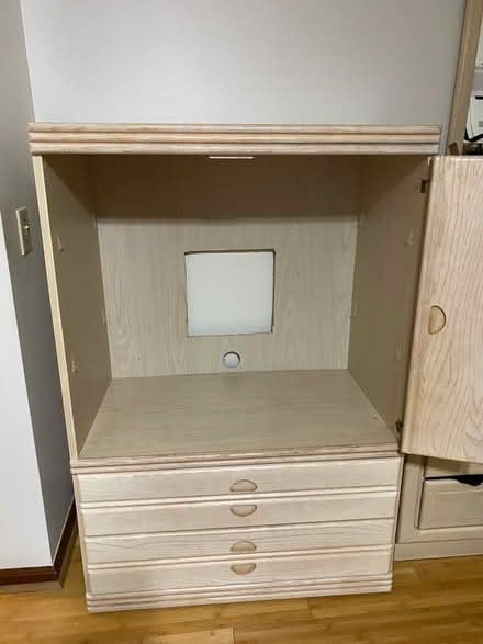 Photo of free TV stand or Armoire (Gainesville) #2