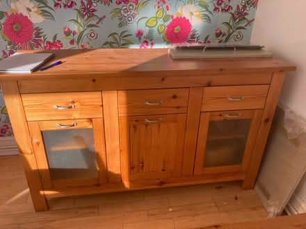 Photo of free Table and sideboard (Fulwell)