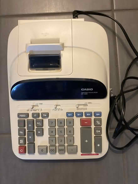 Photo of free Casio printing calculator (Bay Farm) #1