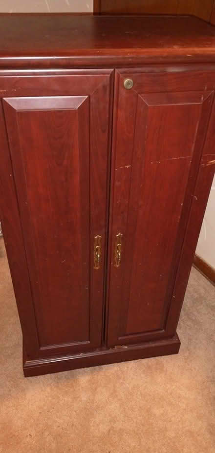 Photo of free Tall, shelved cabinet with doors (Elkins Park / Jenkintown) #2