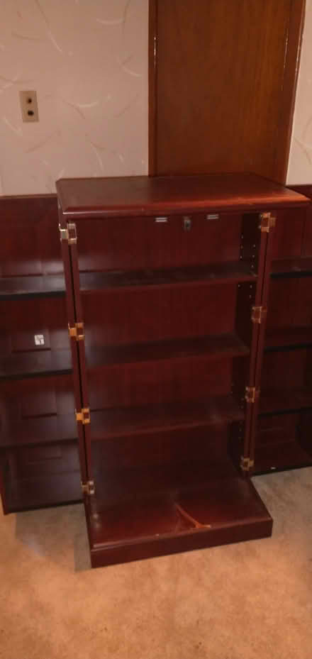 Photo of free Tall, shelved cabinet with doors (Elkins Park / Jenkintown) #1