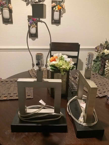 Photo of free Pair of Metal Base Lamps (Southside Baymeadows) #1