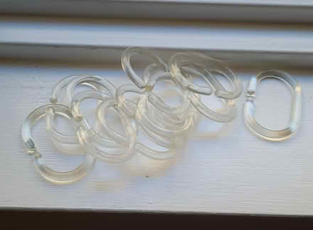 Photo of free Plastic Shower Hooks, Complete (Roger's park) #1