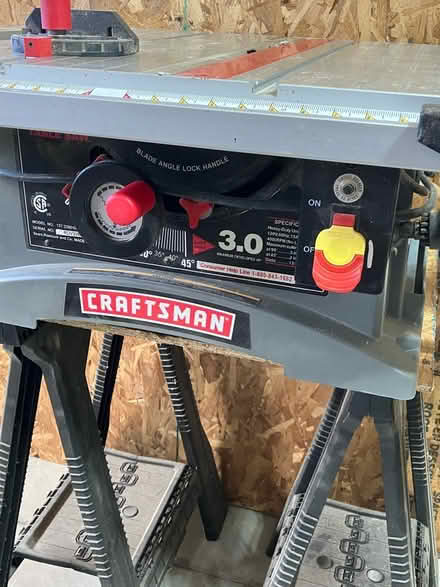 Photo of free Used Craftsman 10” Table Saw (Berks County - Oley) #3