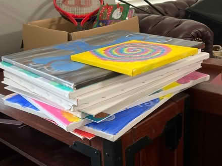 Photo of free Used canvases (Near Towne Lake)