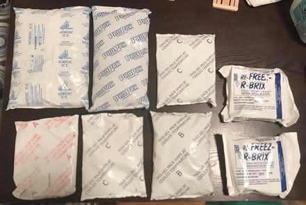 Photo of free Assorted ice packs (Ridgewood, NJ) #1