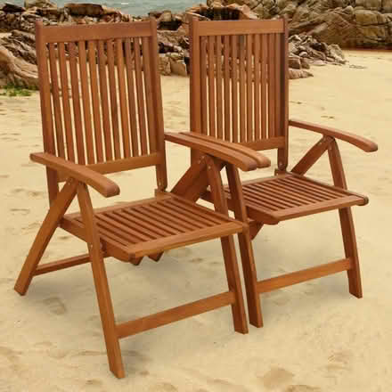 Photo of Wooden garden chairs (S26) #1