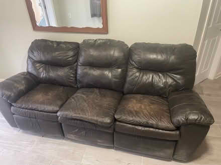 Photo of free Leather sofa (Front Royal) #1