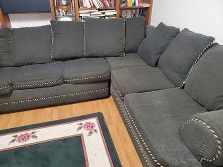 Photo of free Sectional Curb side (Burlington) #1