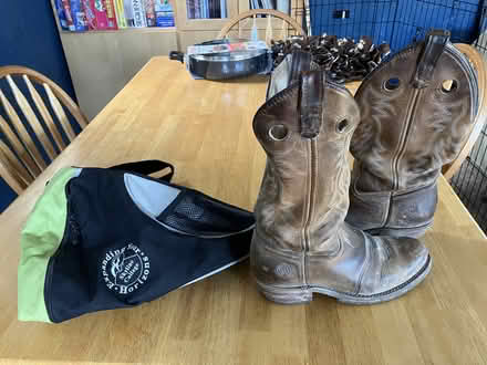 Photo of free Boots and Backpack (Redwood City, near Marsh Road) #1