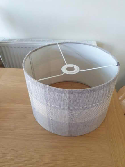 Photo of free Cream check design lampshade (Oughtibridge S35) #1